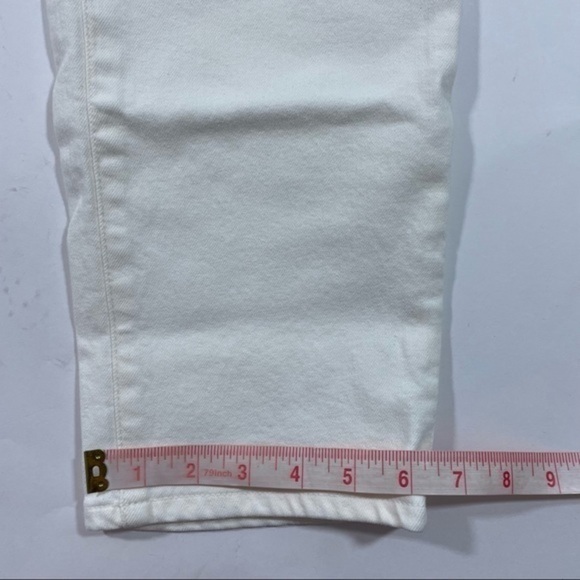 New Madewell Tall Curvy Perfect Vintage Jean Tile White 26T - Picture 10 of 11